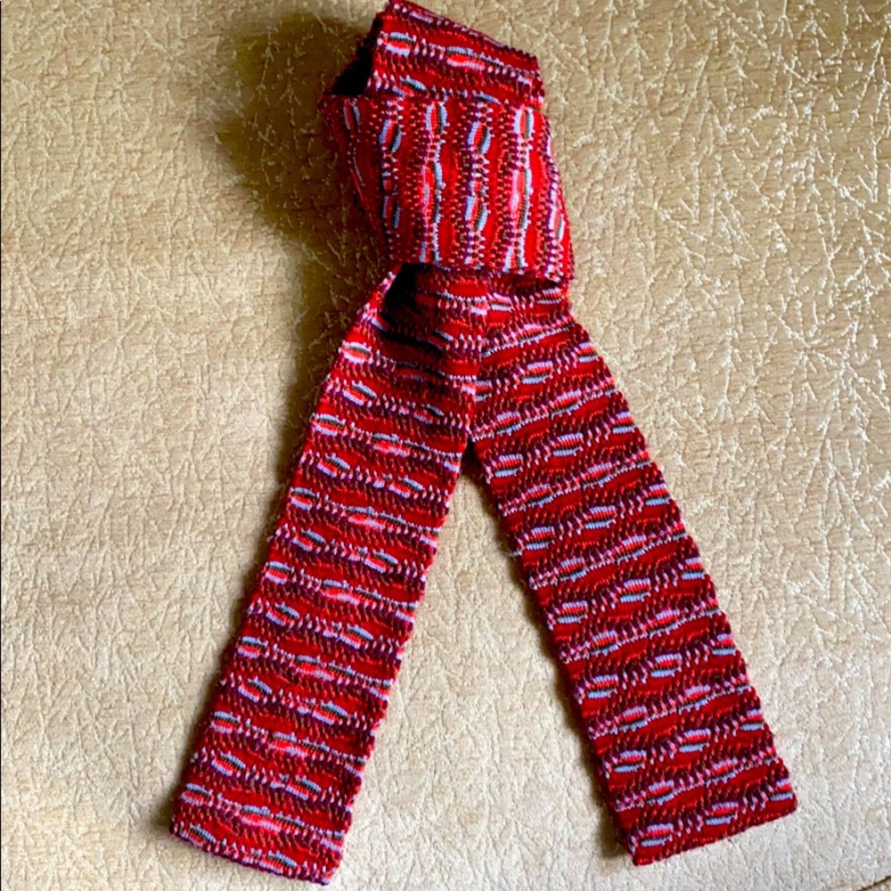 Missoni knit scarf